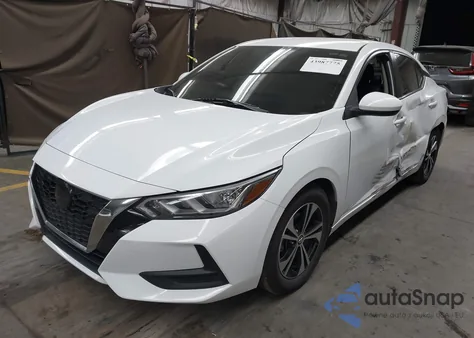 2022 Nissan Sentra Sv Xtronic Cvt z USA, uszkodzony, nr VIN 3N1AB8CV2NY225525